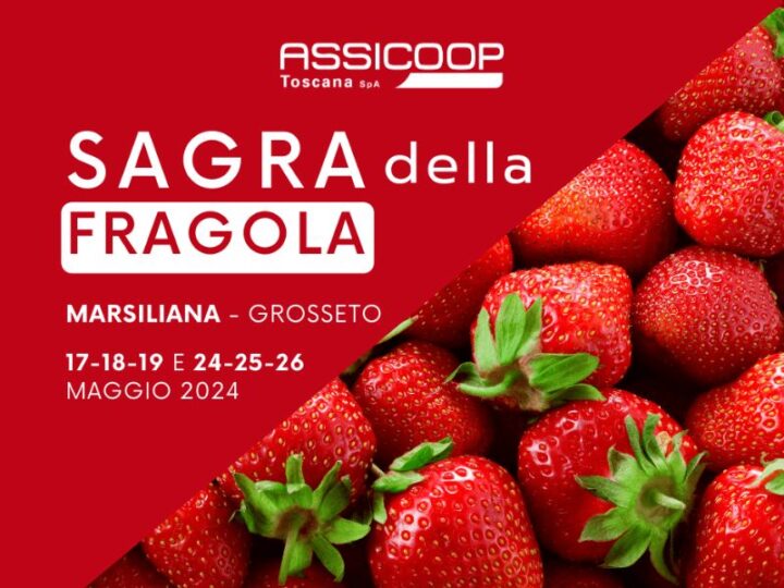 Assicoop Toscana è partner della Sagra della Fragola 2024!