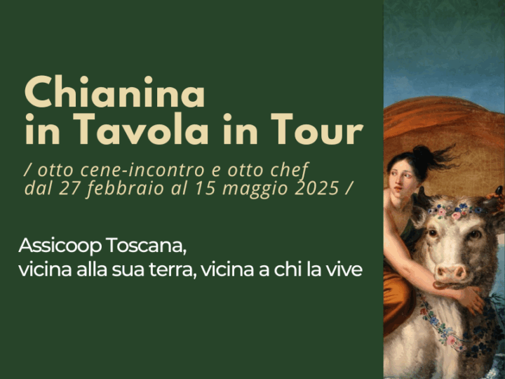 Assicoop Toscana al fianco del territorio con “Chianina in Tavola in Tour”