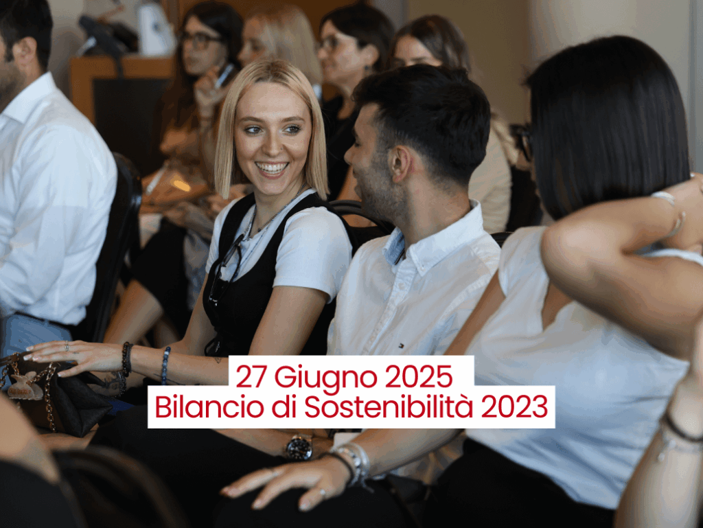 Ragazzi che sorridono - Evento Bilancio di Sostenibilità 2023